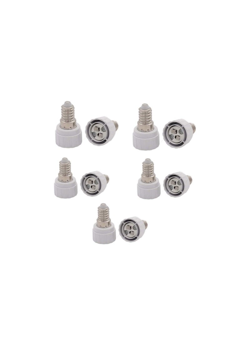 Conversion Bulb Holders (Pack of 5) (E14 to MR16)
