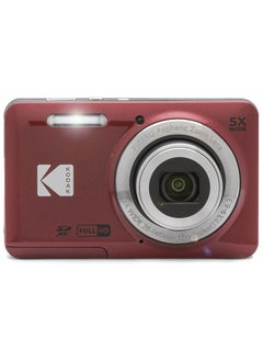 Kodak Co KODAK PIXPRO FZ55-RD 16MP Digital Camera 5X Optical Zoom 28mm Wide Angle 1080P Full HD Video 2.7" LCD Vlogging Camera (Red)  - Image 2