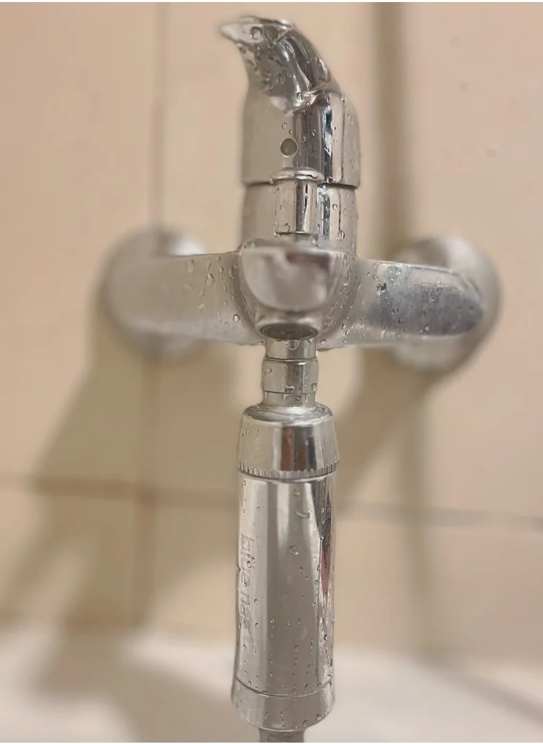 Blue Nag Blue Fixed Shower Filter | Complete Water Softening Solution | American Filtration Technology | Soft, Vibrant Hair & Glowing Skin