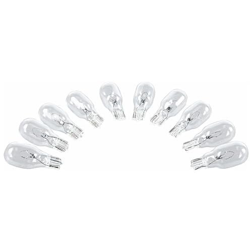 Camco 54766 912 AutoRVMarine Replacement Interior Light Bulb Box of 10