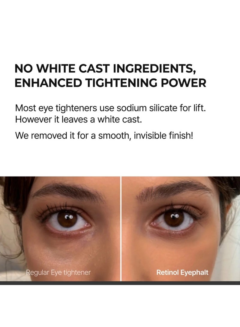 Dr. Melaxin Retinol Eye Cream for treating puffy eyes, tightening the under-eye area, brightening the skin, and strengthening the protective barrier. 10g - Image 4