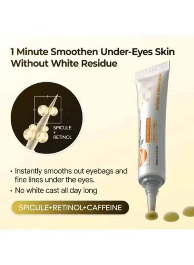Dr. Melaxin Retinol Eye Cream for treating puffy eyes, tightening the under-eye area, brightening the skin, and strengthening the protective barrier. 10g - Image 3