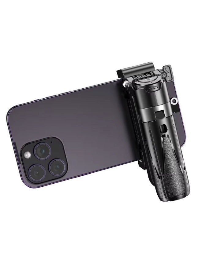 Mini Selfie Stick with Custom Wireless Remote Control, Flexible Desk & Bed Mount - Ideal for Live Streaming and Vlogging - Image 1