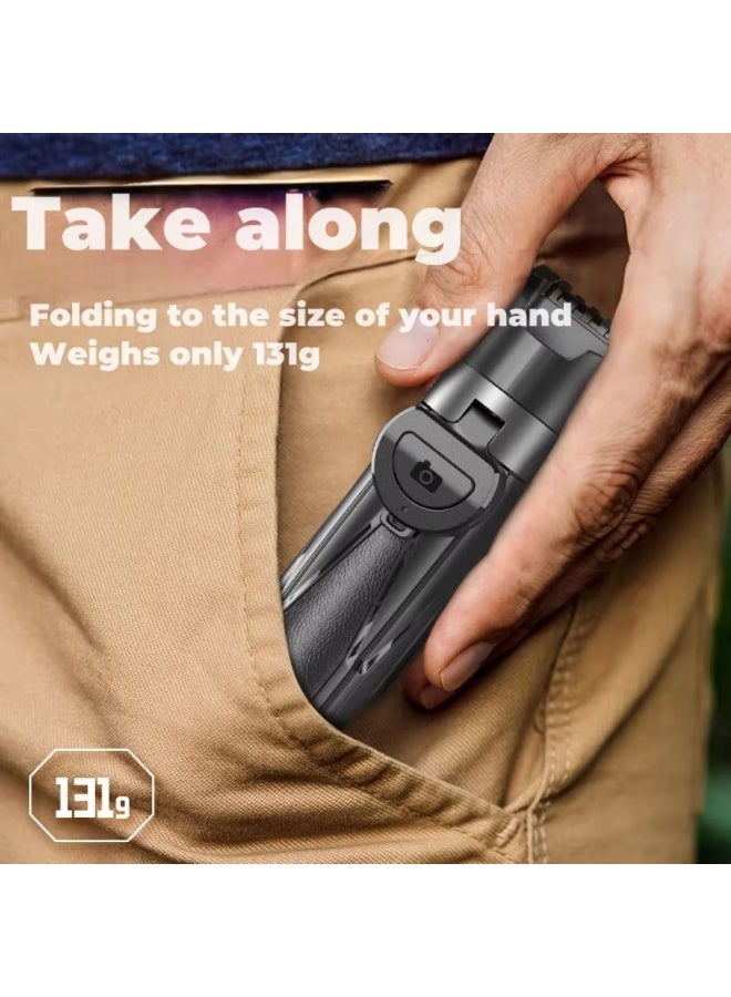 Mini Selfie Stick with Custom Wireless Remote Control, Flexible Desk & Bed Mount - Ideal for Live Streaming and Vlogging - Image 3