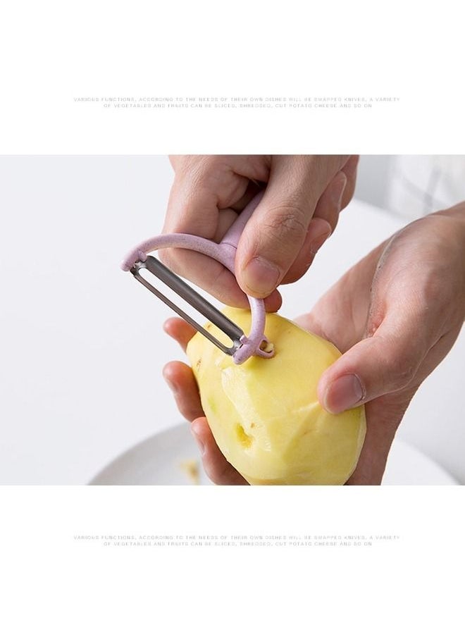 Cady One - 12 in 1 Vegetable Spiralizer Cutter Functions Easy to Use Wheat Slicer With Hand Guard Food Storage - Image 1