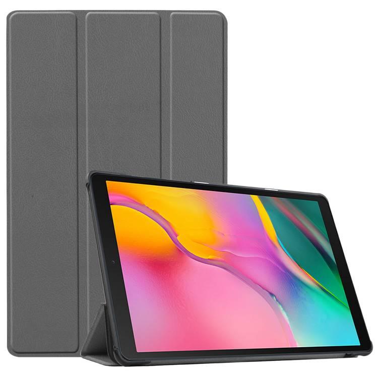 AD حافظة سامسونج تاب قابلة للطي متوافقة مع Samsung Galaxy Tab S9 باللون رمادي مع غطاء حماية ووظيفة حامل وحمل يومي للتابلت بوظيفة حامل باللون الرمادي Samsung Tab Folio - Image 1