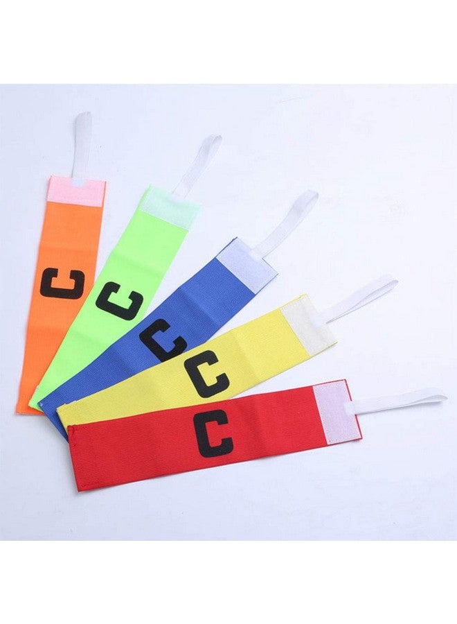 ONWON 6 Pieces Elastic Soccer Captain Armband Adjustable Football Basketball Player Bands For Adult Youth (Green) - Image 4