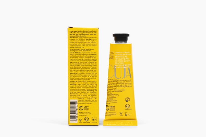 Natura - Ekos Passion Fruit Hand Cream - Calming Balm - Fast Absorption - 24-Hour Deep Hydration Skin Moisturizer - Vegan Skin Care - Brazilian Beauty Secrets - Self Care & Body Care - 1.41oz (40g) - Image 2