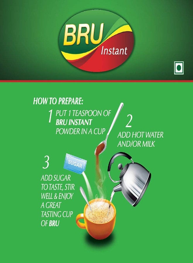 Bru Instant Coffee Refill, 50 Gram - Ground, Packet - Image 5