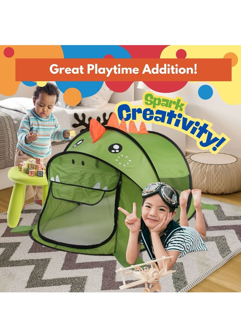 المنزل الذكي خيمة منزلية ذكية للأطفال للعب والنوم وديكور حفلات أعياد الميلاد وخيمة بيت اللعب للأولاد والبنات وخيمة داخلية وخارجية (خيمة يونيكورن) - Image 4