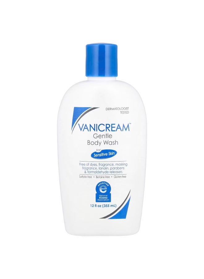 Vanicream, Gentle Body Wash For Sensitive Skin, Fragrance Free, 12 fl oz (355 ml) - Image 1