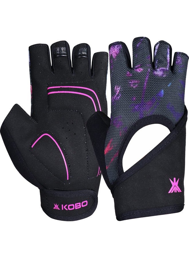 Kobo WTG-59 Weight Lifting Gym Gloves Hand Protector for Fitness Training - Image 1