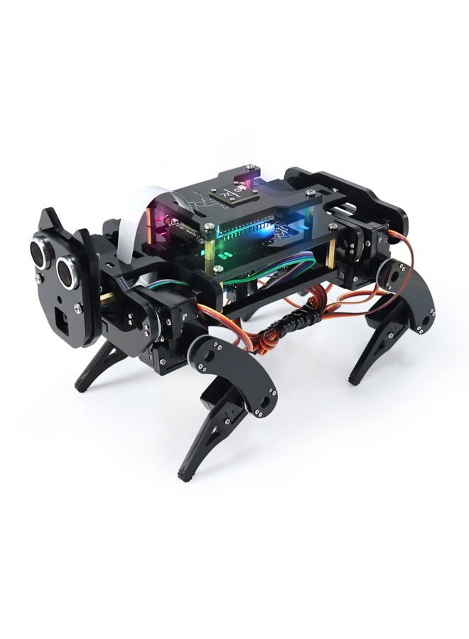 Freenove Robot Dog Kit for ESP32 CAM (Included), Dual-core 32-bit 240 MHz Microcontroller, Walking, Camera, Touch Sensor, Ultrasonic Ranging, Buzzer, RGB LED, Servo, App - Image 1