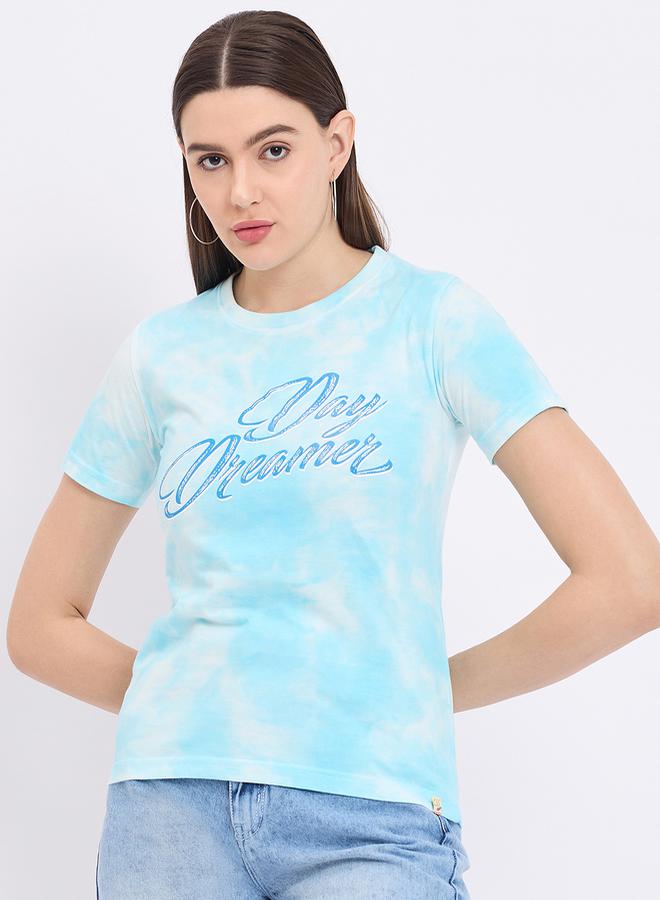 Duke Duke Regular Fit Tie-Dye Print T-Shirt  - Image 1