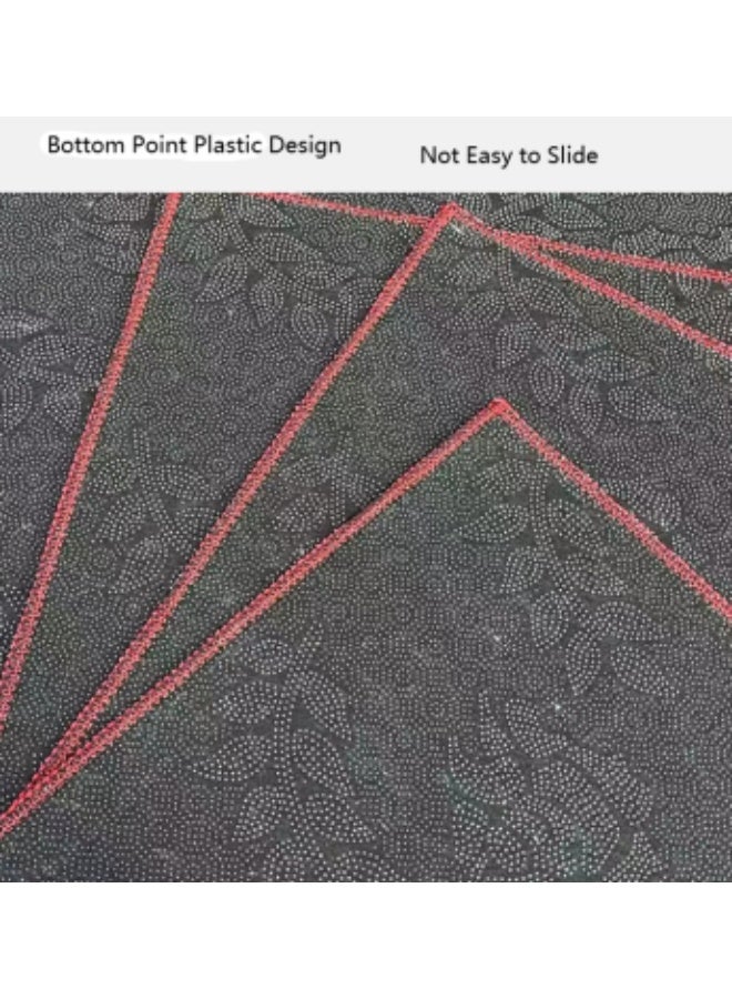 Black and Tan Outdoor Rug 80 x 120cm,  Striped Front Porch Rug,  Entryway Throw Rug for Front Porch Indoor Outdoor Doormat - Image 4