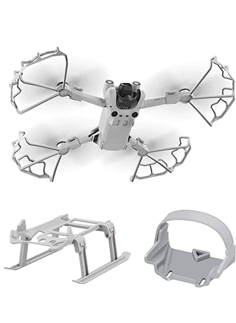 Y&D - 3-in-1 Propeller Guard Holder Strap Drone Landing Gear for DJI Mini 3 Pro RC Accessories Protect in Good - Image 1