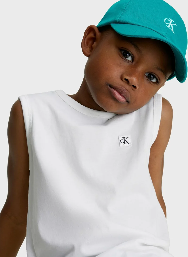 Calvin Klein Jeans Kids Monogram Cap