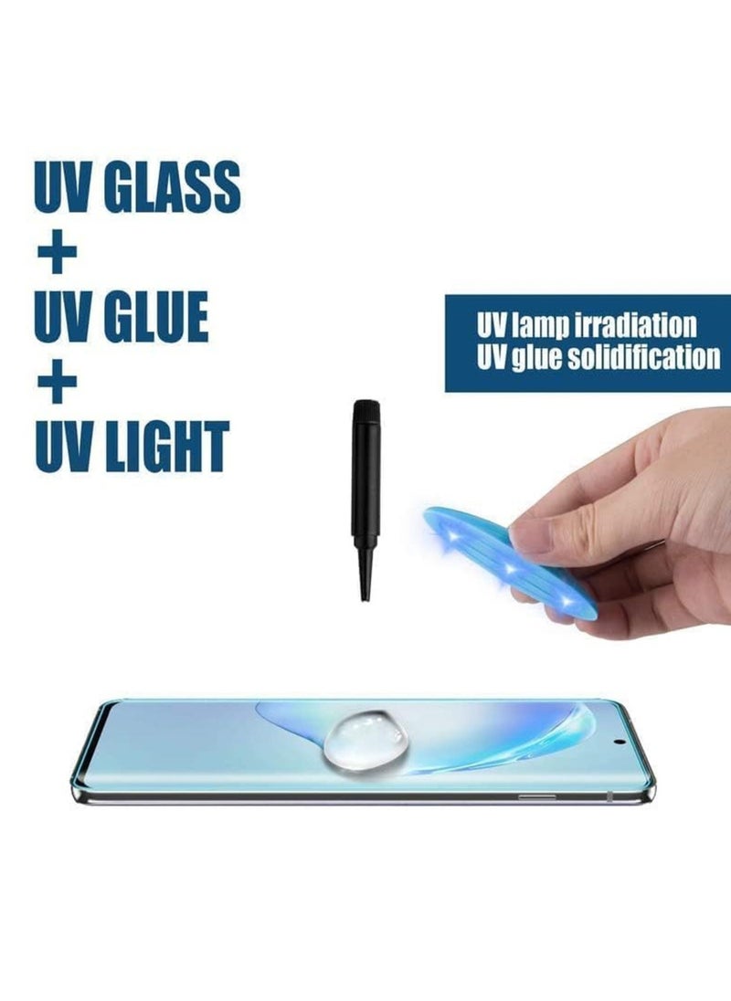 Generic - UV Liquid Glue Full Coverage Tempered Glass Screen Protector For Infinix Note 40 Pro 5G & Infinix Note 40 Pro+ Plus 5G - Clear - Image 1