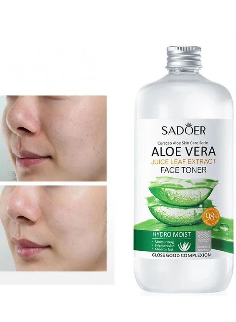 SADOER SADOER ALOE VERA JUICE LEAF EXTRACT FACE TONER - Image 2