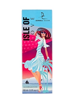 DORALL COLLECTION Isle Of Love Eau de Toilette for Women, Citrus & Spicy Long Lasting Feminine Fragrance| Body Perfume for Women - 100ml  - Image 2