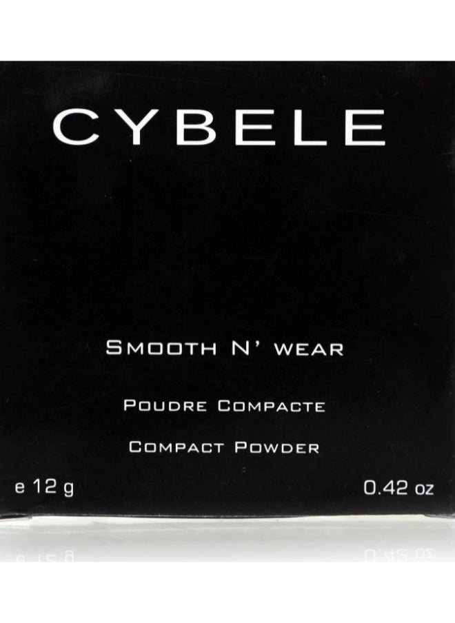 CYBELE Cybele Smooth N`Wear Compact Powder NO. 04 Creme .  - Image 4