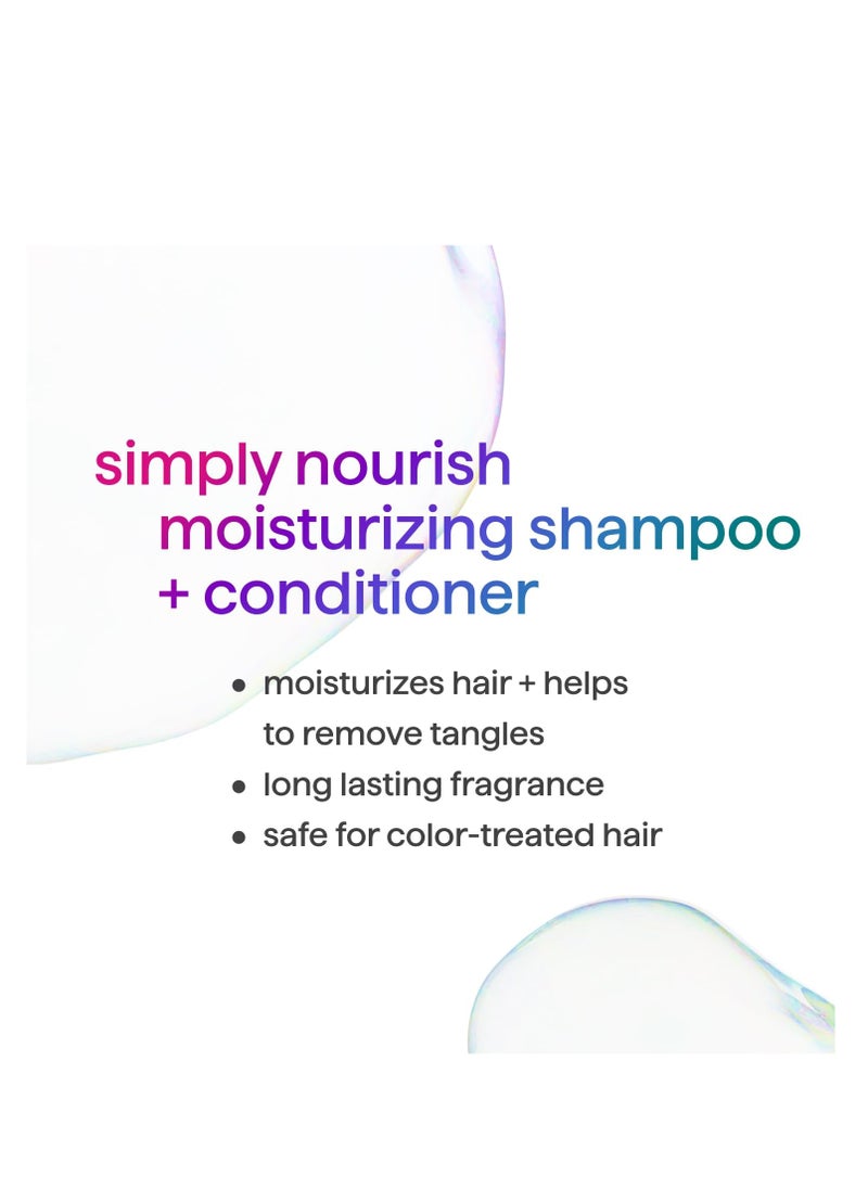 Method Moisturizing Conditioner, Simply Nourish with Shea Butter, Coconut, and Rice Milk Scent Notes, Paraben and Sulfate Free, 13.5 oz (Pack of 1)