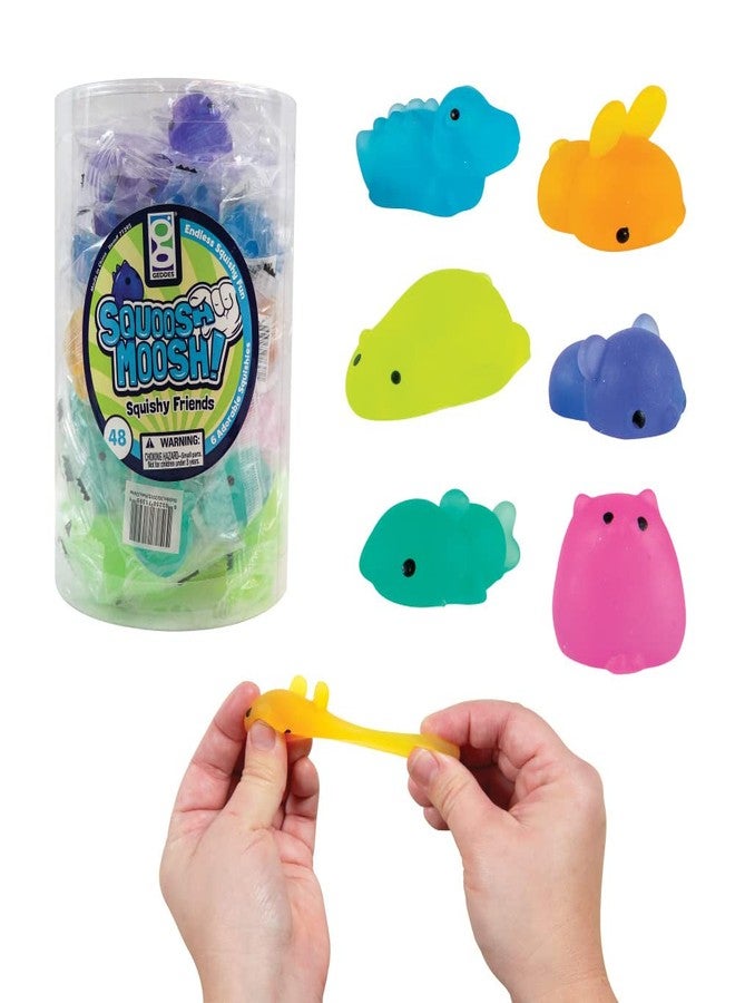 Geddes Raymond Geddes Squoosh Moosh Squishy Friends Fidget Toys (Tub of 48) - Image 4