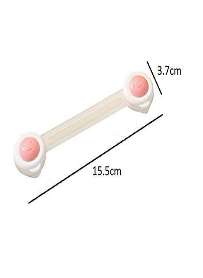 YESIKOM 4 Pcs Baby Safety Locks | Child Proof Cabinets, Drawers, Appliances, Toilet Seat, Fridge and Oven | Tools Not Required | Uses Dual Adhesive Tape and Latch System - Image 2