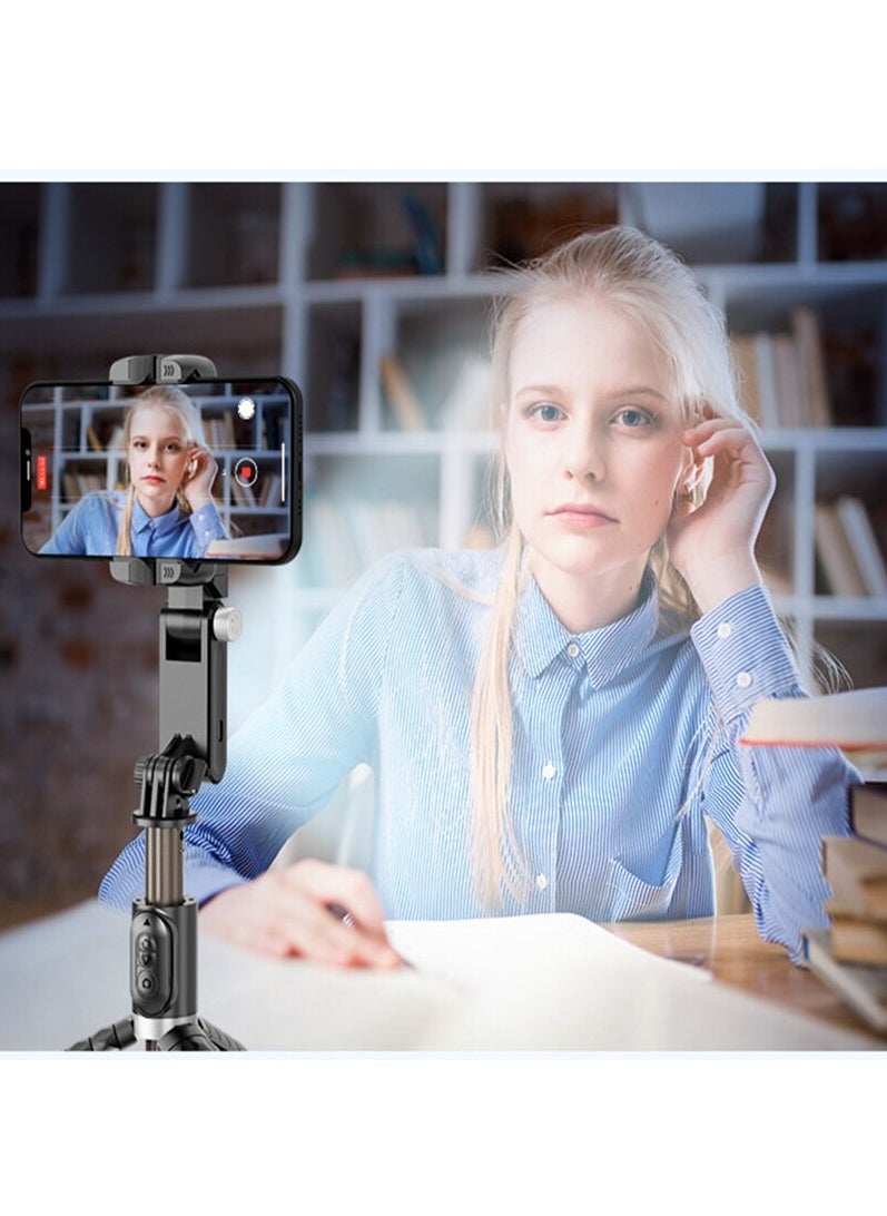 TOKQI - 360 Rotation Following Shooting Mode Gimbal Stabilizer Selfie Stick Tripod Gimbal For iPhone Phone Smartphone Live Photography - Image 1