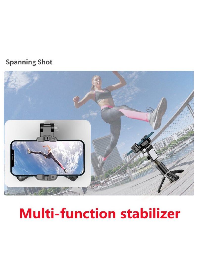 TOKQI - 360 Rotation Following Shooting Mode Gimbal Stabilizer Selfie Stick Tripod Gimbal For iPhone Phone Smartphone Live Photography - Image 1