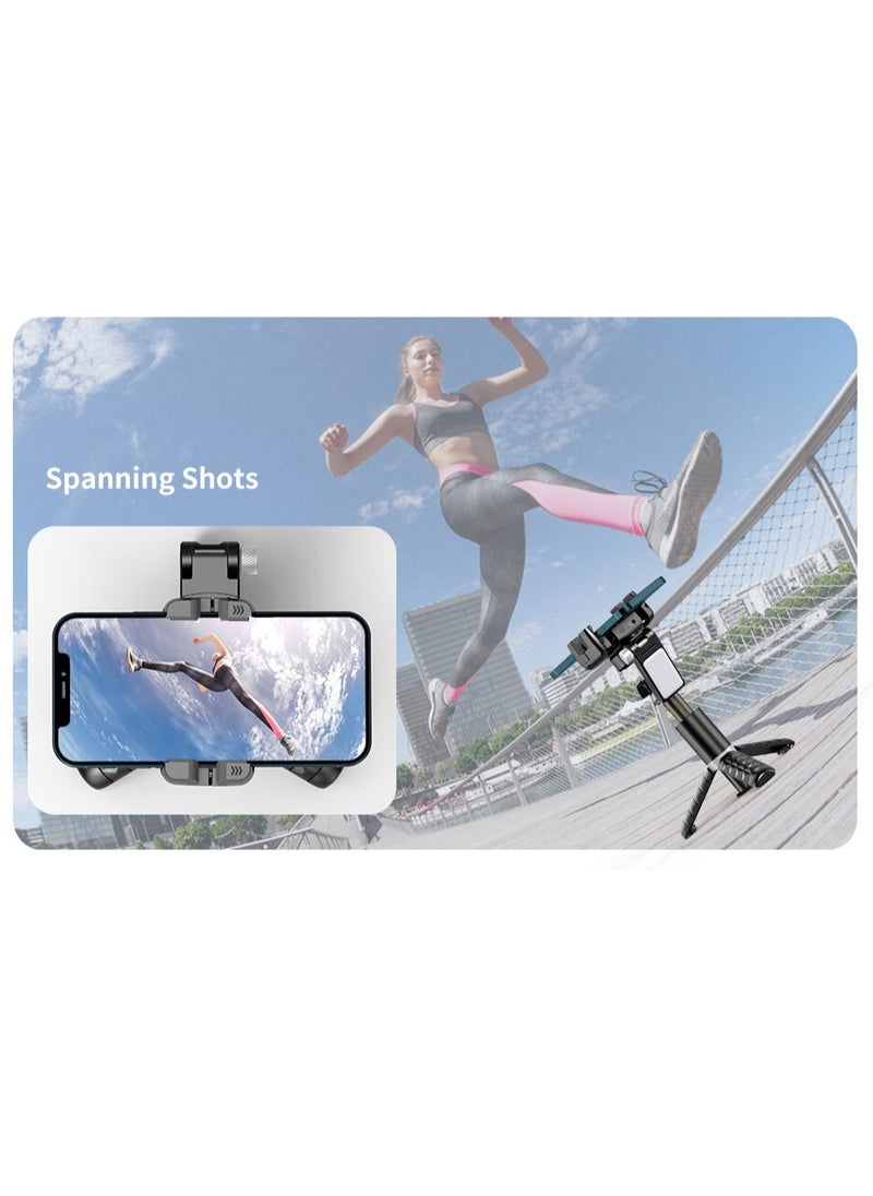 TOKQI - 360 Rotation Following Shooting Mode Gimbal Stabilizer Selfie Stick Tripod Gimbal For iPhone Phone Smartphone Live Photography - Image 1