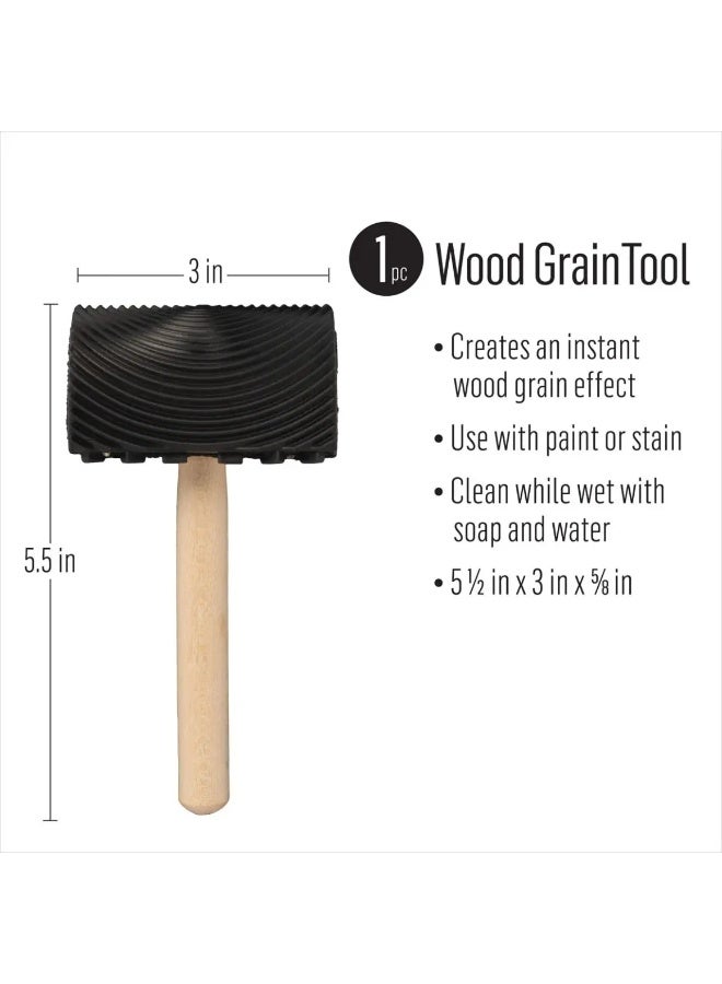 PLAID Folkart Wood Grainer Premium Tool 13.97 X 7.62 X 1.58 Cm - Image 4