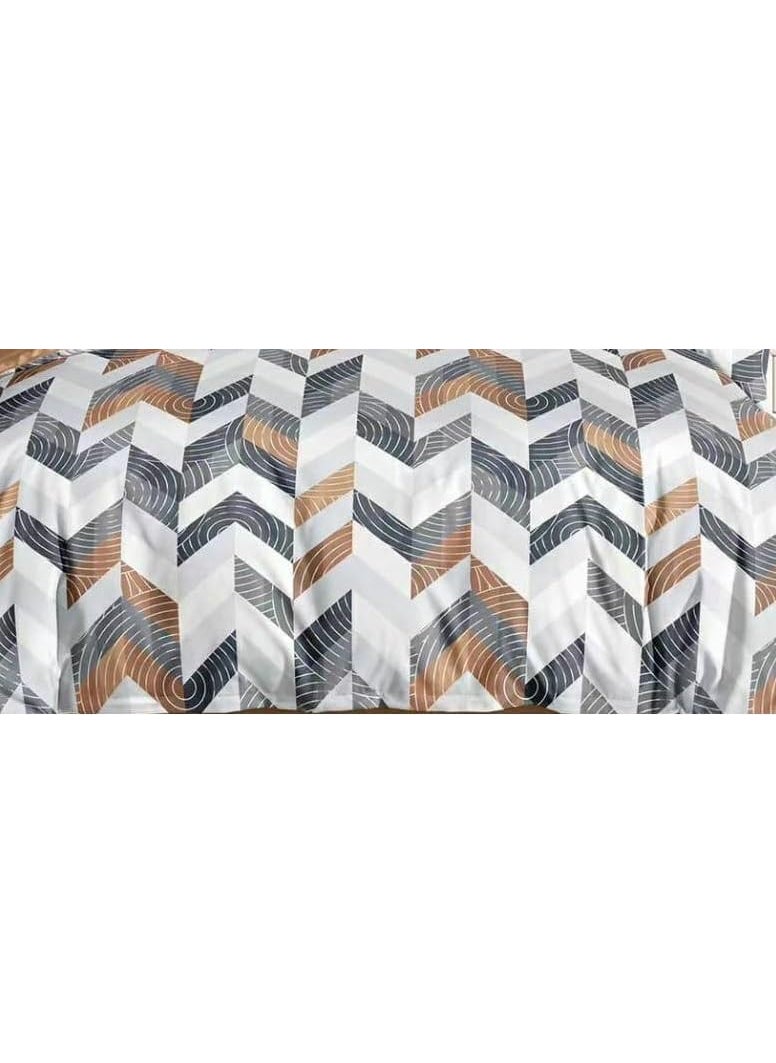 AMAZING HOME DECORATE AMAZING HOME DECORATE AHD Polycotton DuvetComforterBlanketQuilt Cover King Size 228 x 254 cm 90100 King for Double Bed Arrow  - Image 3