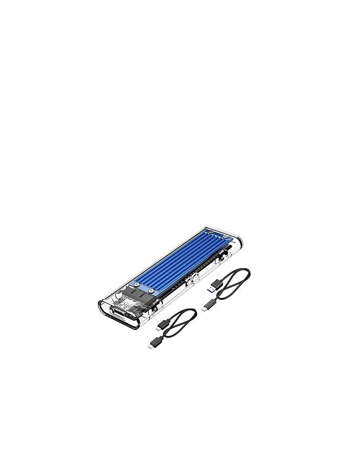 Orico - ORICO External M.2 NVMe SSD Enclosure - USB 3.1 Gen 2 Type-C to M2 NVMe PCIe Adapter for M-Key SSDs 2230, 2242, 2260, 2280 (TB3 Compatible) - Image 1