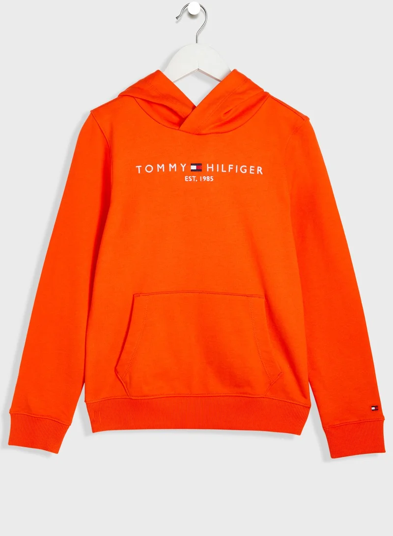TOMMY HILFIGER Youth Logo Hoodie