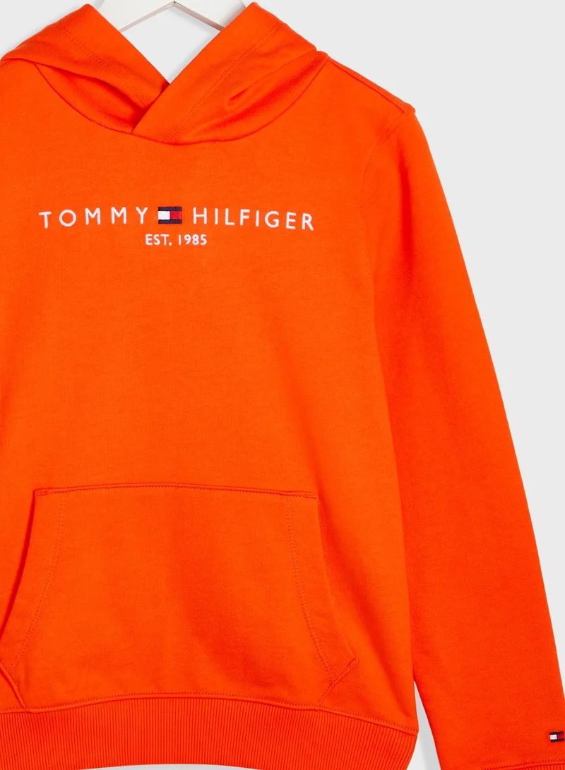 TOMMY HILFIGER Youth Logo Hoodie