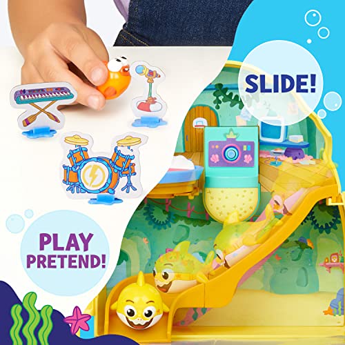 WowWee Baby Shark's Big Show! Shark House Playset – Lights and Sounds Toddler Playset – Interactive Baby Shark Toy - Image 5