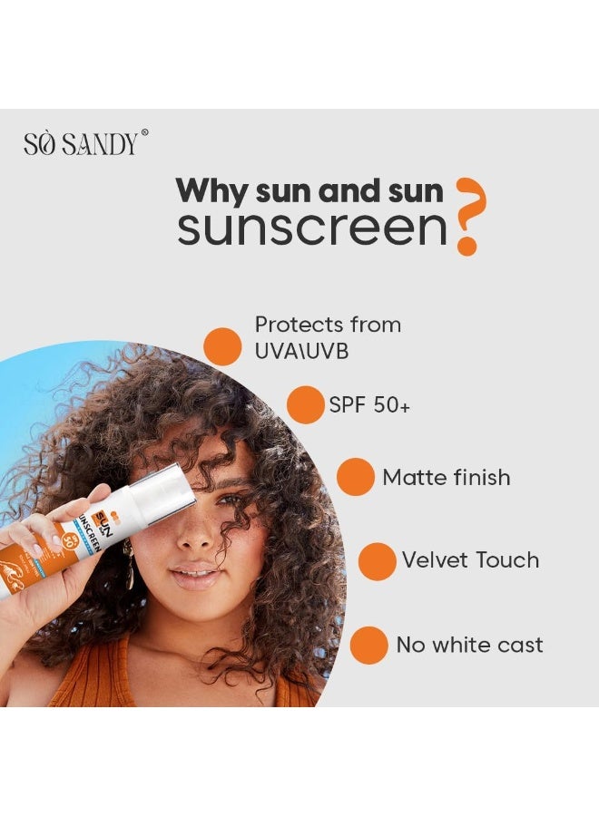 So Sandy Sunscreen Gel SPF 50 – 50ml | Effective Skin Protection - Image 4