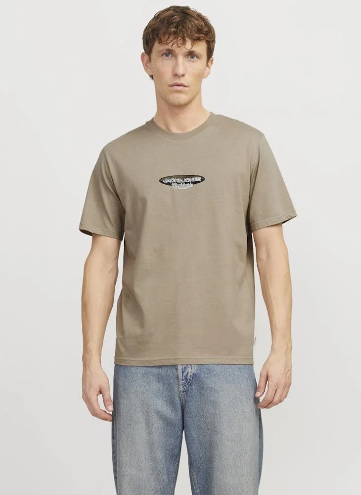 JACK & JONES Graphic Crew Neck T-Shirt