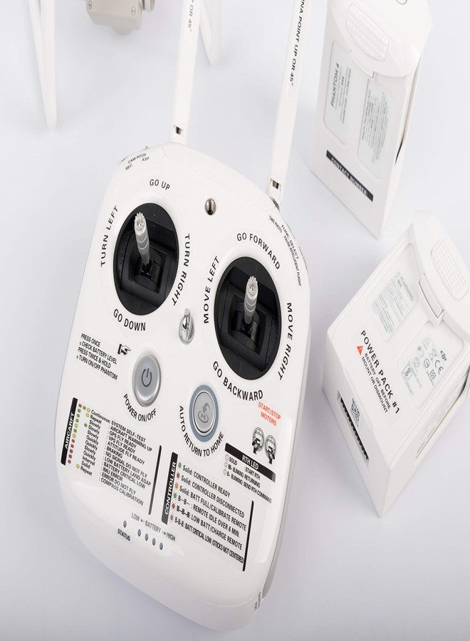 SummitLink Sticker Set Function ID Marking Decal White for Phantom 4 Pro Multifunction (White) - Image 2