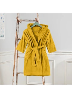 Daffodil (Yellow) Premium 12 Year Kids Hooded Bathrobe (125x133 Cm) Terry Cotton, Highly Absorbent and Quick dry, Hotel and Spa Quality Bathrobe for Boy and Girl-400 Gsm - pzsku/Z4FD44E521047DAF3D615Z/45/_/1733474836/cc878caa-55d0-4f00-918b-28a3cfba7d36