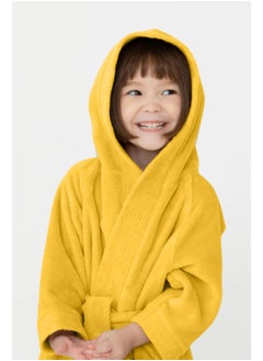 Daffodil (Yellow) Premium 12 Year Kids Hooded Bathrobe (125x133 Cm) Terry Cotton, Highly Absorbent and Quick dry, Hotel and Spa Quality Bathrobe for Boy and Girl-400 Gsm - pzsku/Z4FD44E521047DAF3D615Z/45/_/1733474867/50d7b904-8065-48cb-ad2e-9ad01cd5709d