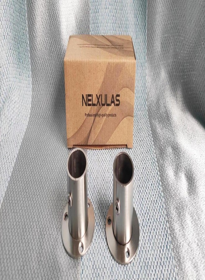 NELXULAS Stainless Steel Closet Rod Flange Holder for Pipe (AX1) - Image 5