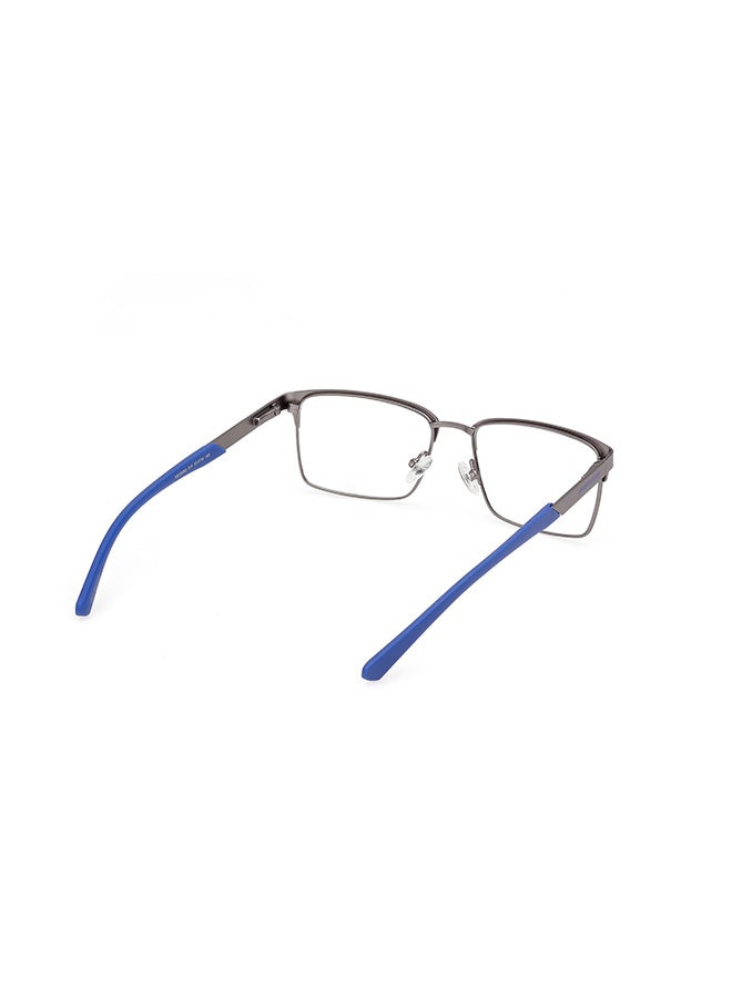 SKECHERS Men's Rectangular Eyeglass Frames Matte Antiqued  Light Nickeltin SKECHERS SE5006501153 53 mm - Image 5