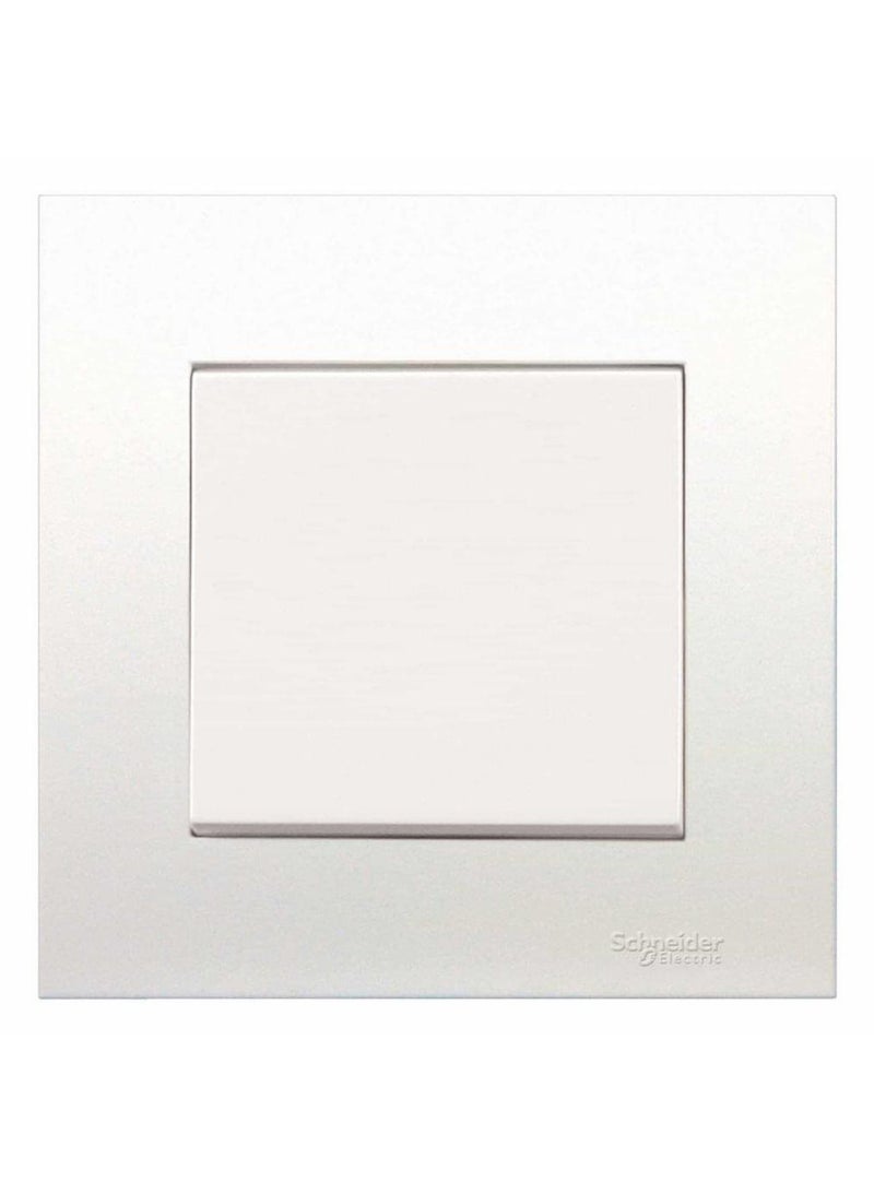 Schneider Electric Vivace 1 Gang 1 Way Switch 8 7 X 8 7 X 3 5 Cm 250 Vac 