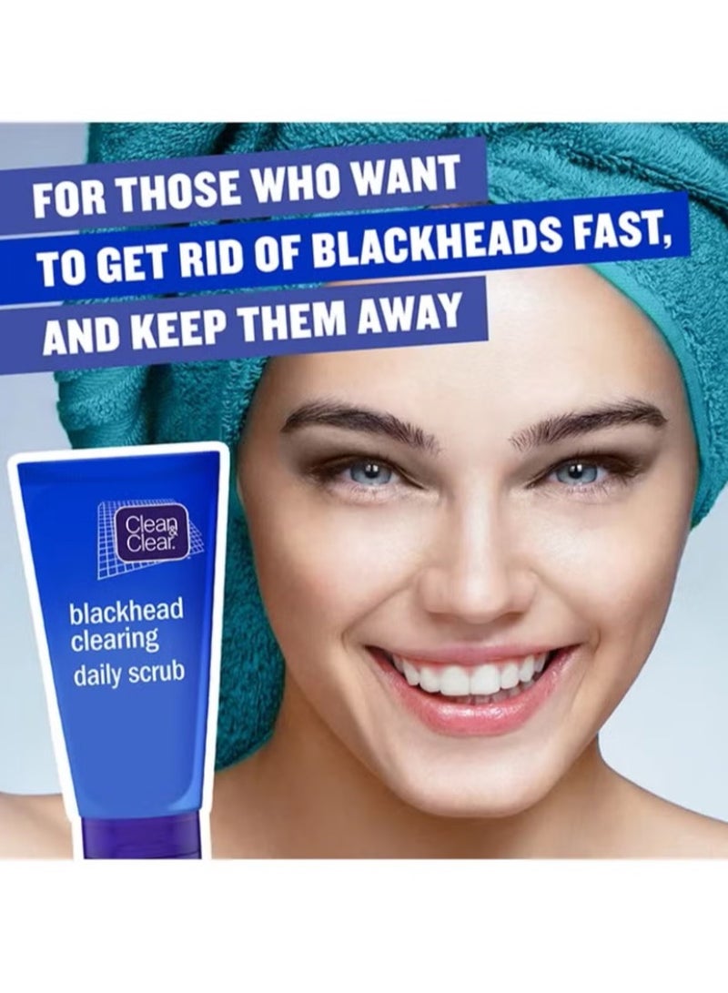 Clean & Clear Daily scrub to cleanse skin of 150ml blackheads - Image 2