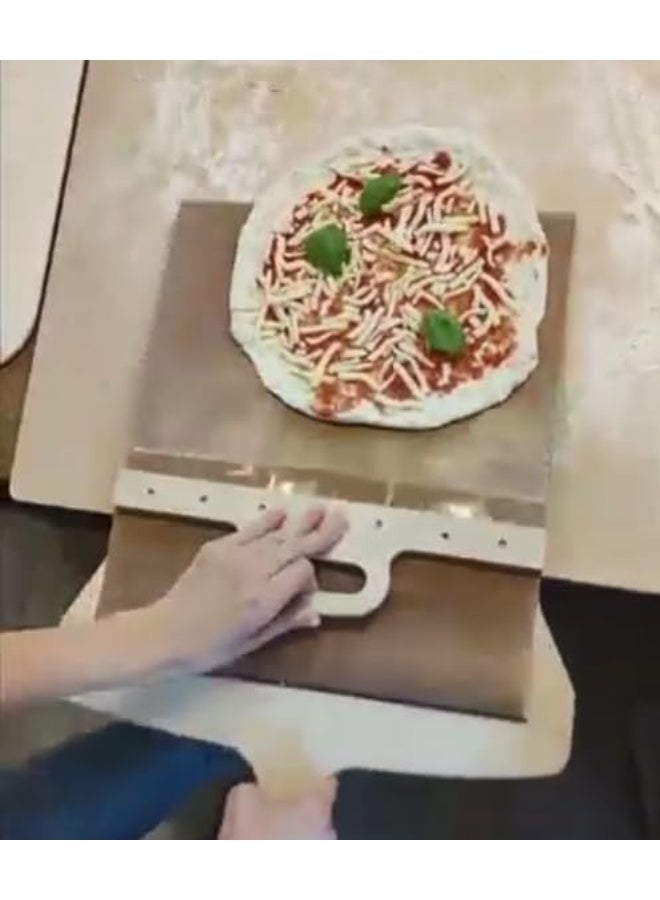 مقلاة البيتزا القابلة للانزلاق TUBBEK - بولا بيتزا سكوريلي - Image 2