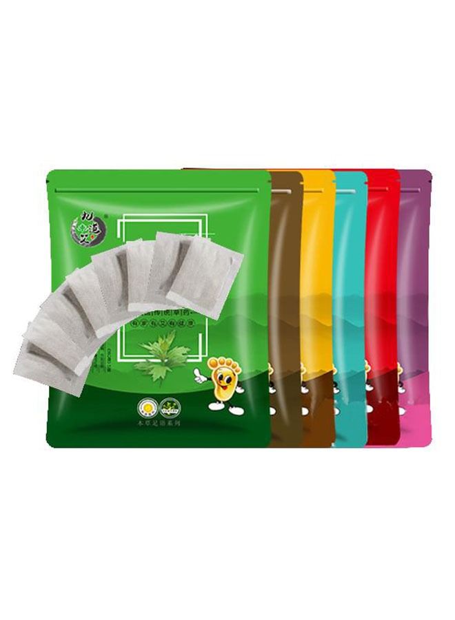 6-Piece Pedicure Home Foot Bath Medicine Package Foot Bath Powder, Suitable For Foot Massage, Relieve Calf Muscle relaxation - Image 1