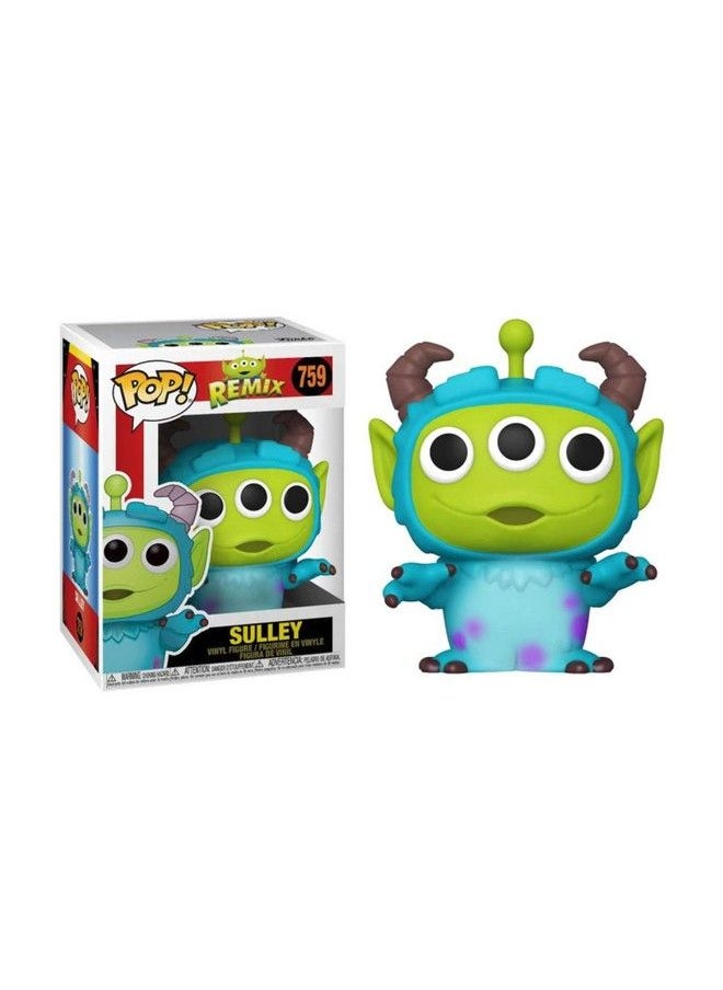 Funko Popdisney: Pixar Alien Remix Sulley Multicolor 3.75 Inches (48362)  - Image 4