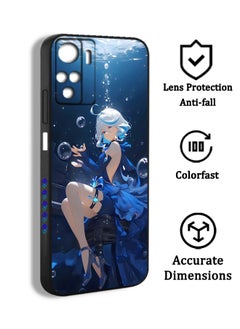Phone Case Cover For Furina Genshin Imapct Furina Art Creativity Xiaomi Redmi Note 10 4G FRN09